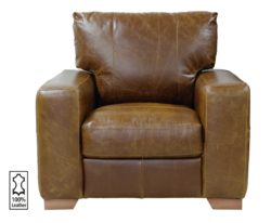Heart of House - Eton - Leather Chair - Tan